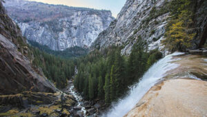 View from top of Vernal Fall