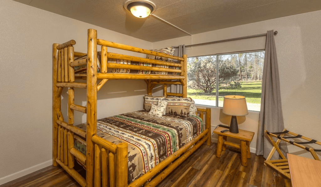 bedroom with bunk bed