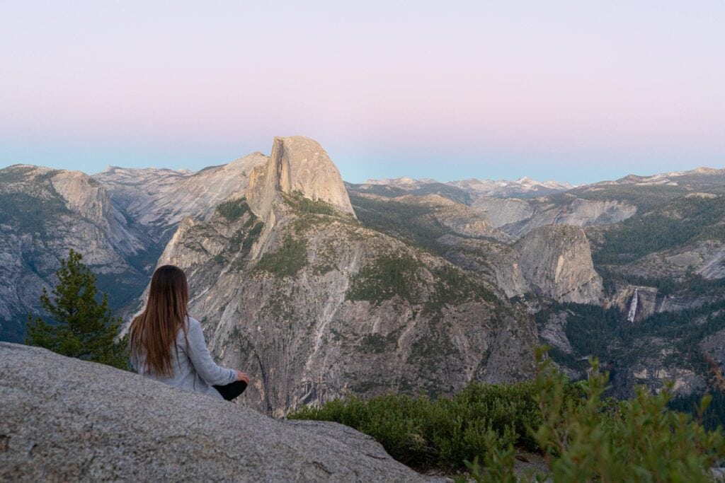 View from Glacier Point