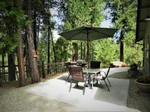 patio with outdoor seating