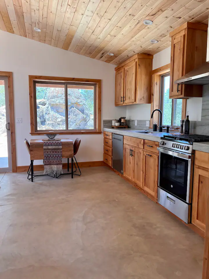 kitchen with dining