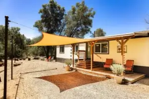 exterior of house with canopy