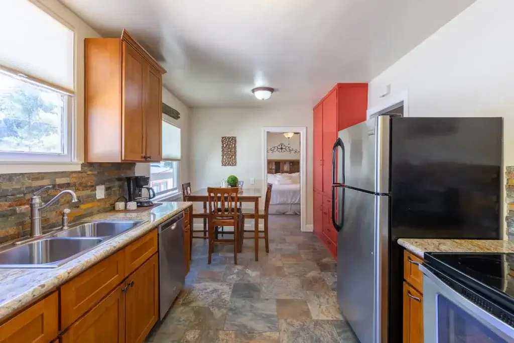 galley kitchen