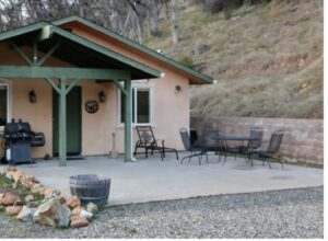 patio with outdoor seating and grill