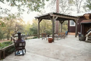 patio with outdoor seating