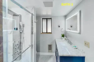 bathroom with shower