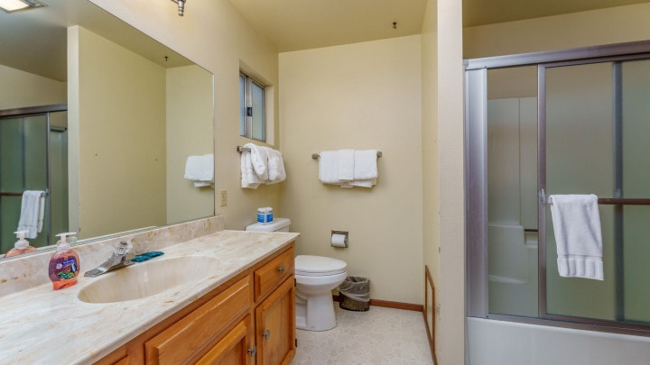 bathroom with shower