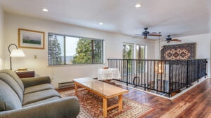 upstairs living area