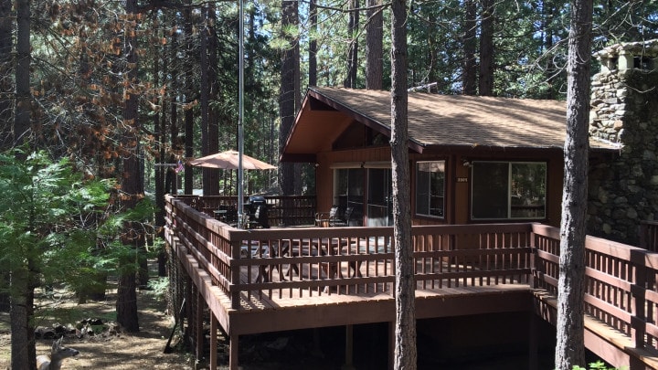 exterior of cabin