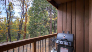 balcony with grill