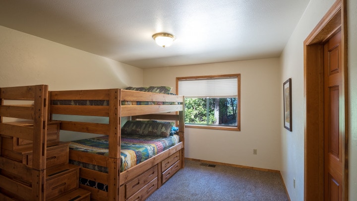 bedroom with full bunk beds