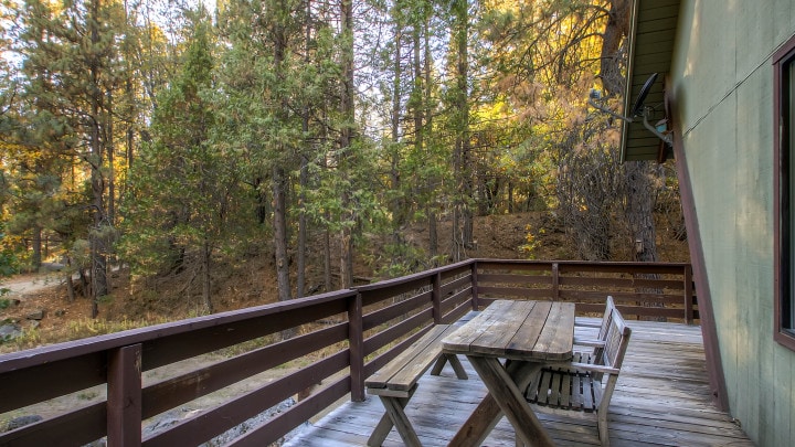 deck with outdoor seating