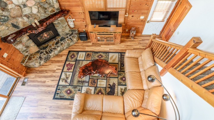 loft view of living room