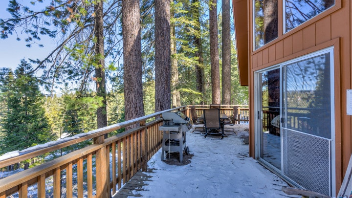 deck with outdoor seating and grill