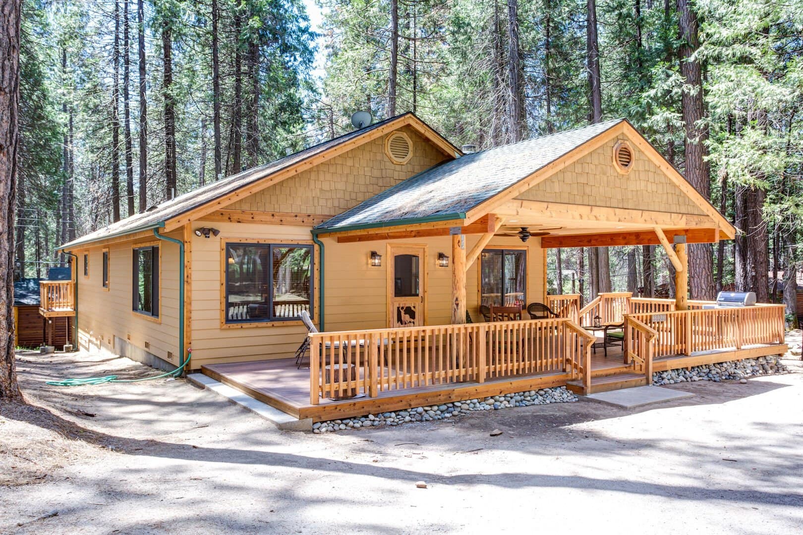 exterior of cabin