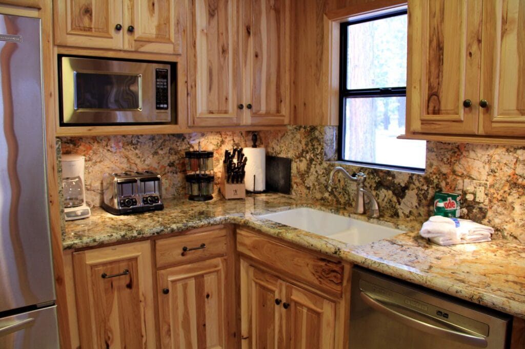 wood cabinet kitchen