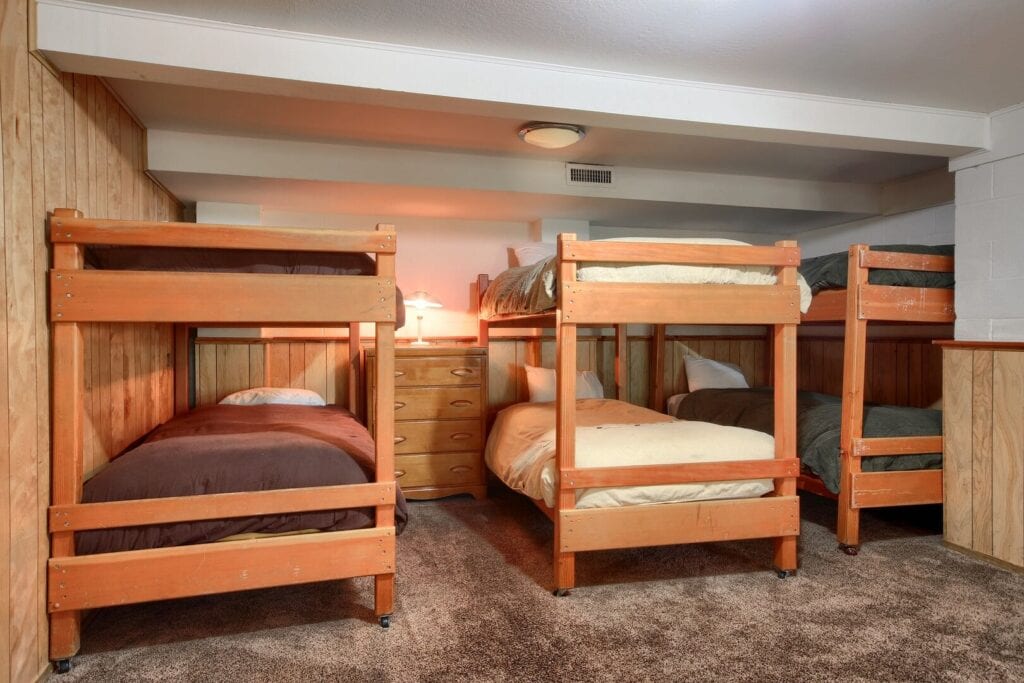 bedroom with bunk beds