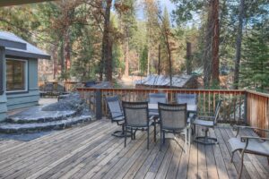 deck with outdoor seating and dining