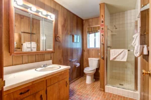 bathroom with shower