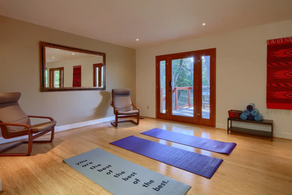 yoga room