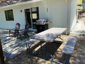 patio with seating and grill