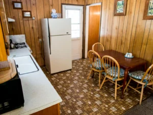 kitchen with dining