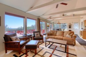 living room with couches