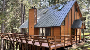 exterior of cabin