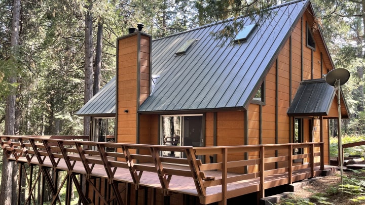 exterior of cabin