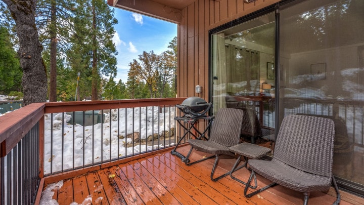 deck with outdoor seating and grill