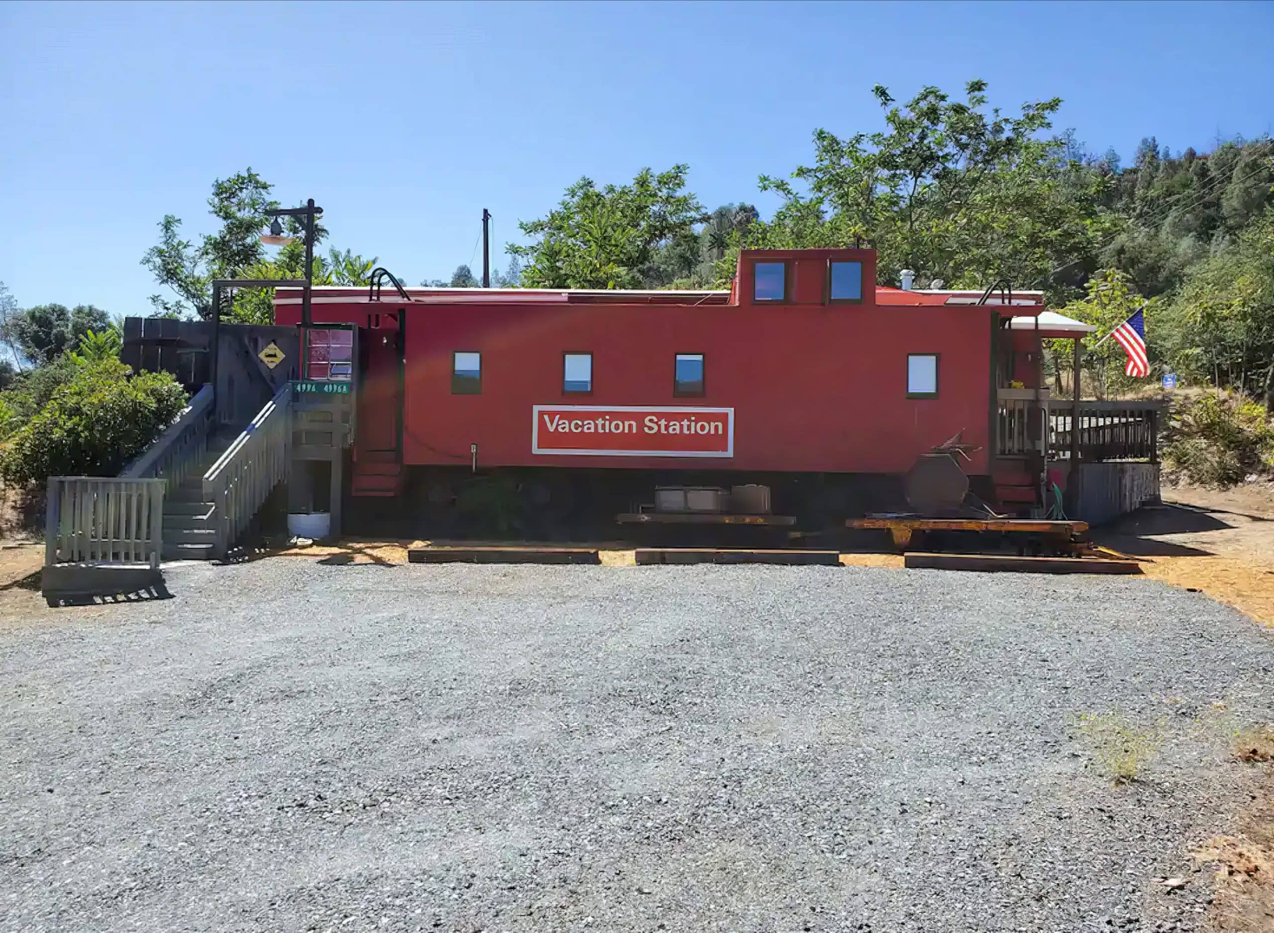 The Vacation Station - Caboose | Discover Yosemite National Park