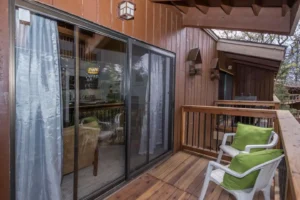deck with outdoor seating