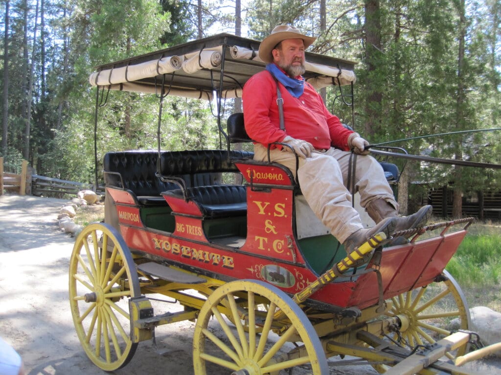 Stagecoach rides in Wawona