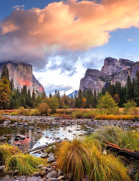 Yosemite Valley seen from Valley View