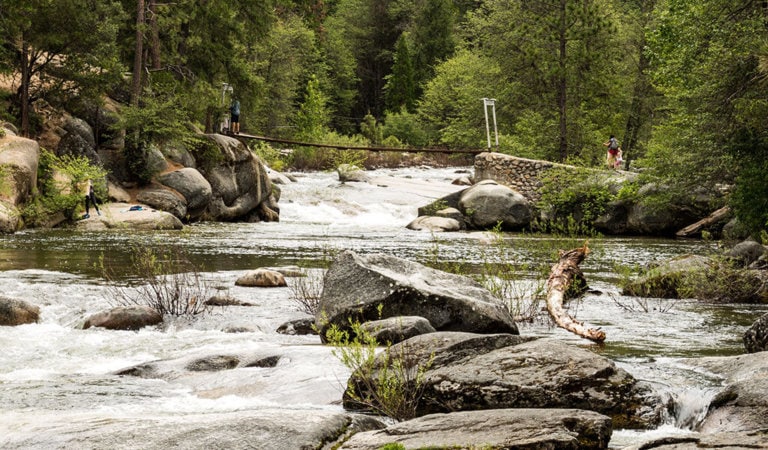 wawona's swinging bridge