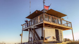 Signal Peak Lookout Tower at Devil's Peak