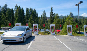 Tenaya Lodge at Yosemite Teslsa EV Chargers