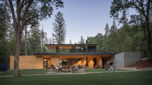 AutoCamp Yosemite Clubhouse exterior