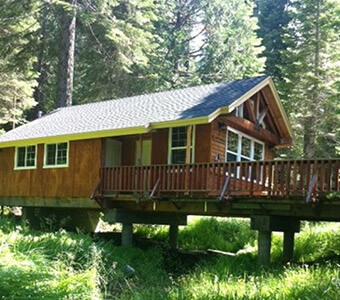 Cabin on a Bridge Yosemite Mariposa Lodging