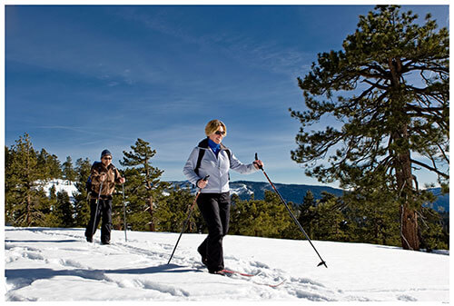 cross country skiing California