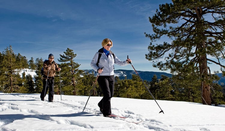 Cross Country Skiing at Yosemite's Badger Pass Ski Area