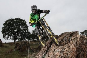 Mountain biking at Exchequer Mountain Bike Park