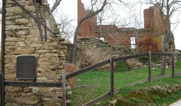 Ghirardelli ruins in Hornitos, CA