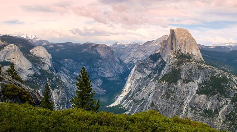 Half Dome in Yosemite Valley  Discover Yosemite National Park