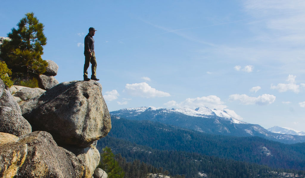 Appreciating Yosemite wide-open spaces