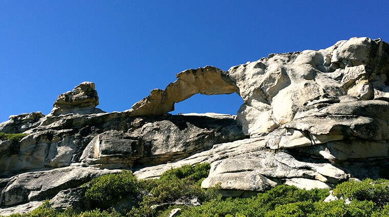 Indian Arch Rock North Dome