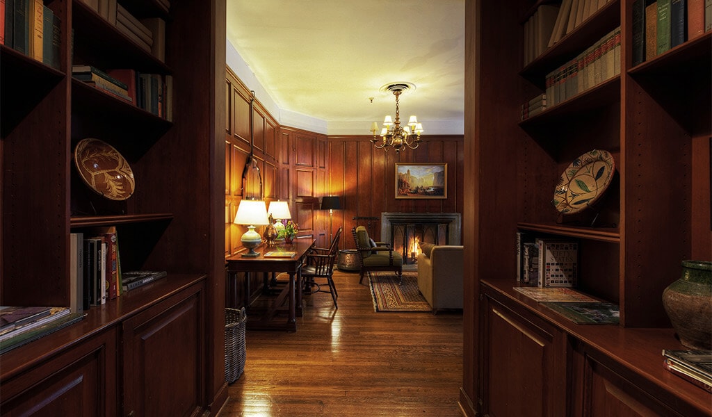 The library suite at The Ahwahnee hotel