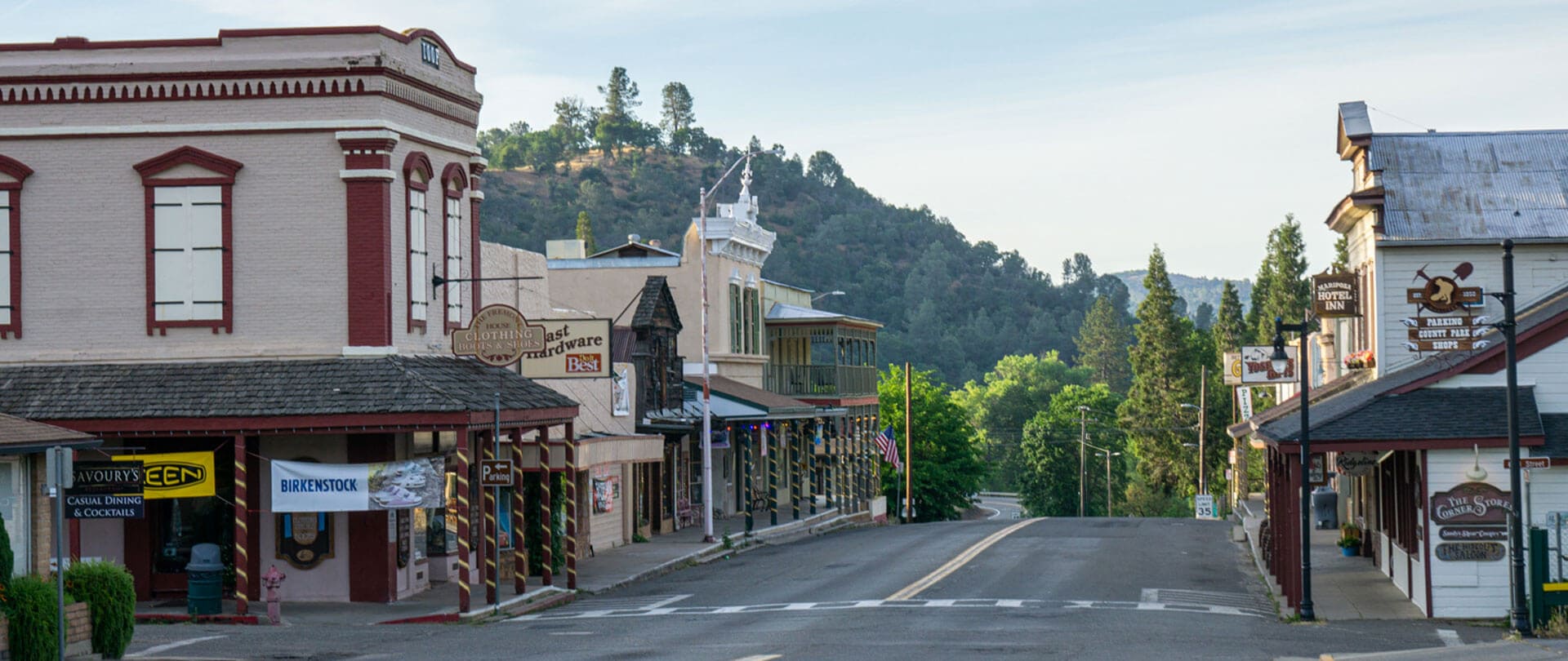 Historic Mariposa, California