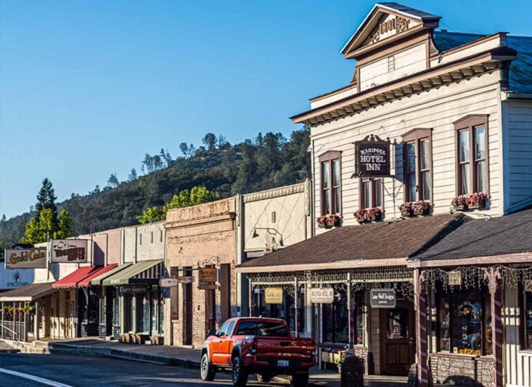 Mariposa Hotel Inn in downtown Mariposa, CA