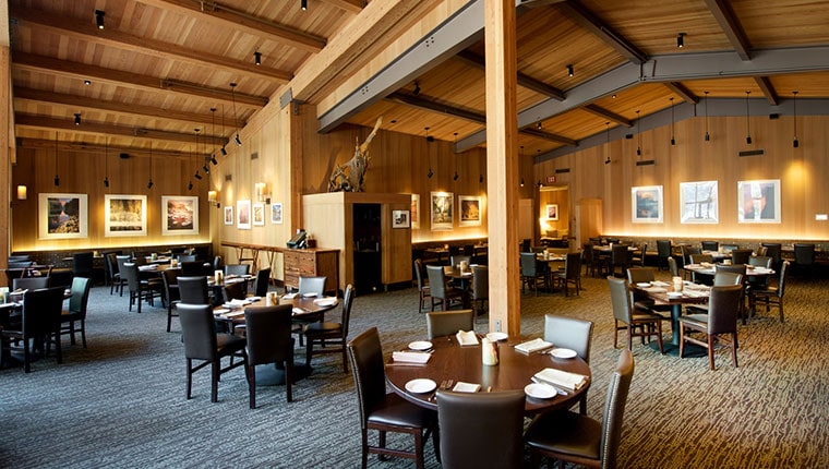 yosemite valley lodge dining at the Mountain Room